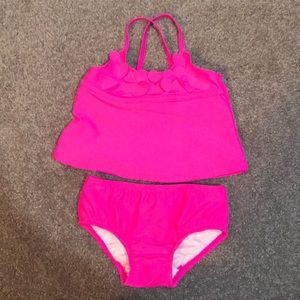 NWOT 2 piece toddler swimsuit